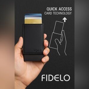 Black Card Holder Wallet